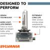 imageSYLVANIA  D1R Basic HID High Intensity Discharge Headlight Bulb  High Performance Bright White and Durable Lamp Contains 1 Bulb