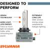imageSYLVANIA  D1S Basic HID High Intensity Discharge Headlight Bulb  High Performance Bright White and Durable Lamp Contains 1 Bulb