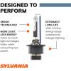 imageSYLVANIA  D2R SilverStar zXe HID High Intensity Discharge Headlight Bulb  High Performance Brighter and Whiter Light Xenon Fueled with a HID Attitude and Style Contains 1 Bulb