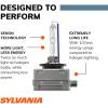 imageSYLVANIA  D4S SilverStar zXe HID High Intensity Discharge Headlight Bulb  High Performance Brighter and Whiter Light Xenon Fueled with a HID Attitude and Style Contains 1 BulbD3S