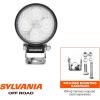 imageSYLVANIA  LED 3 Inch Round LED Light Pod  Lifetime Limited Warranty  Spotlight 3200 Raw Lumens Off Road Driving Work Light  For Truck Car Boat ATV UTV SUV 4x4 1 PC