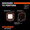 imageSYLVANIA  Ultra 3 Inch Cube LED Light Pod  Lifetime Limited Warranty  Spot Light 2360 Raw Lumens Off Road Driving Work Light Truck Car Boat ATV UTV SUV 4x4 2 PC