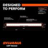 imageSYLVANIA Rugged 20 Inch Flood LED Light Bar  Lifetime Limited Warranty  Floodlight 7200 Raw Lumens  Quality Off Road Driving Work Light  for Truck Boat Tractor ATV UTV SUV 4x4 1 PC
