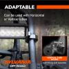 imageSYLVANIA Universal Bar Mount Bracket Clamp Kit for LED Lights and Accessories Fits Tubes Measuring 1quot 15quot 175quot ampamp 2quot inch Diameter