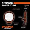imageSylvania  Rugged 4 Inch Round LED Light Pod  Lifetime Limited Warranty  Flood Light 2100 Raw Lumens Off Road Driving Work Light Truck Car Boat ATV UTV SUV 4x4 1 PC