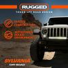 imageSylvania  Rugged 4 Inch Round LED Light Pod  Lifetime Limited Warranty  Flood Light 2100 Raw Lumens Off Road Driving Work Light Truck Car Boat ATV UTV SUV 4x4 1 PC