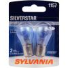 imageSYLVANIA  1157 SilverStar Mini Bulb  Brighter and Whiter Light Ideal for Daytime Running Lights DRL and Reverse Lights Contains 2 Bulbs