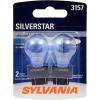 imageSYLVANIA  3157 SilverStar Mini Bulb  Brighter and Whiter Light Ideal for Daytime Running Lights DRL and BackUpReverse Lights Contains 2 Bulbs