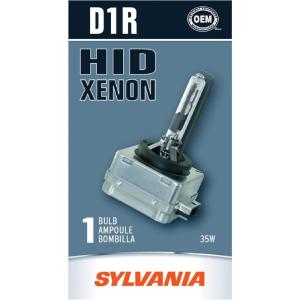 imageSYLVANIA  D1R Basic HID High Intensity Discharge Headlight Bulb  High Performance Bright White and Durable Lamp Contains 1 Bulb