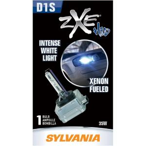 imageSYLVANIA  D1S SilverStar zXe HID High Intensity Discharge Headlight Bulb  High Performance Brighter and Whiter Light Xenon Fueled with a HID Attitude and Style Contains 1 Bulb