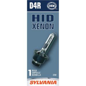 imageSYLVANIA  D4R Basic HID High Intensity Discharge Headlight Bulb  High Performance Bright White and Durable Lamp Contains 1 Bulb