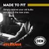 imageSYLVANIA  H7 64210 SilverStar zXe GOLD High Performance Halogen Headlight Bulb  Headlight ampamp Fog Light Bright White Light Output Best HID Alternative Xenon Charged Technology Contains 2 Bulbs
