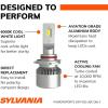 imageSYLVANIA 9005 LED Powersport Headlight Bulbs for OffRoad Use or Fog Lights  2 Pack