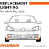 imageSYLVANIA 9006 LED Powersport Headlight Bulbs for OffRoad Use or Fog Lights  2 Pack