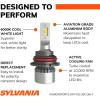 imageSYLVANIA 9007 LED Powersport Headlight Bulbs for OffRoad Use or Fog Lights  2 Pack