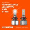 imageSYLVANIA 9012 LED Powersport Headlight Bulbs for OffRoad Use or Fog Lights  2 Pack