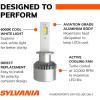imageSYLVANIA H1 LED Powersport Headlight Bulbs for OffRoad Use or Fog Lights  2 Pack