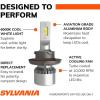 imageSYLVANIA H13 9008 LED Powersport Headlight Bulbs for OffRoad Use or Fog Lights  2 Pack