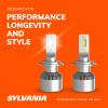 imageSYLVANIA H7 LED Powersport Headlight Bulbs for OffRoad Use or Fog Lights  2 Pack