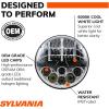 imageSYLVANIA LED Sealed Beam Headlight  H6024SLBX  Fits H6024 H6014 ampamp H6015  Bright Durable EnergyEfficient Automotive Headlight  1 Lamp Per Box