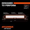 imageSYLVANIA Rugged 10 Inch Flood LED Light Bar Flood Light 3600 Raw Lumens Off Road Driving Work Light Truck Tractor Boat ATV UTV SUV 4x4 1 PC