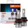 imageSYLVANIA 9007 LED Powersport Headlight Bulbs for OffRoad Use or Fog Lights  2 Pack