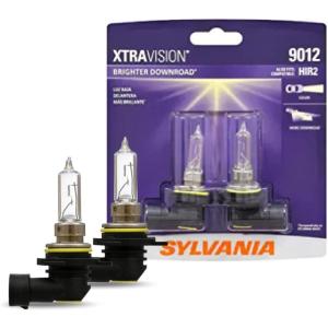 imageSYLVANIA  9012 XtraVision  High Performance Halogen Headlight Bulb High Beam Low Beam and Fog Replacement Bulb Contains 2 Bulbs