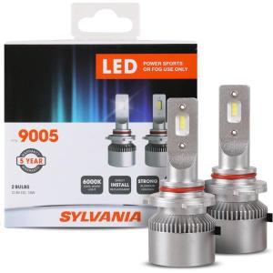 imageSYLVANIA 9005 LED Powersport Headlight Bulbs for OffRoad Use or Fog Lights  2 Pack