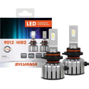 imageSYLVANIA 9012 LED Powersport Headlight Bulbs for OffRoad Use or Fog Lights  2 Pack