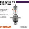 imageSYLVANIA  9003 XtraVision  High Performance Halogen Headlight Low Beam and Fog Replacement Bulb Contains 2 Bulbs