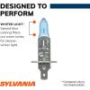 imageSYLVANIA  9005XS SilverStar  High Performance Halogen Headlight Bulb High Beam Low Beam and Fog Replacement Bulb Brighter Downroad with Whiter Light Contains 2 BulbsH1 SilverStar