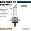 imageSYLVANIA  9005XS SilverStar  High Performance Halogen Headlight Bulb High Beam Low Beam and Fog Replacement Bulb Brighter Downroad with Whiter Light Contains 2 BulbsH7 SilverStar