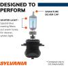 imageSYLVANIA  9006 SilverStar  High Performance Halogen Headlight Bulb High Beam Low Beam and Fog Replacement Bulb Brighter Downroad with Whiter Light Contains 2 Bulbs