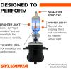 imageSYLVANIA  9006 SilverStar Ultra  High Performance Halogen Headlight Bulb High Beam Low Beam and Fog Replacement Bulb Brightest Downroad with Whiter Light TriBand Technology Contains 2 Bulbs