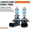 imageSYLVANIA  9006 SilverStar Ultra plus Free Installation Gloves  High Performance Halogen Headlight Bulb High Beam Low Beam Fog Replacement Bulb Brightest Downroad Whiter Light Contains 2 Bulbs