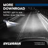 imageSYLVANIA  9006XS SilverStar  High Performance Halogen Headlight Bulb High Beam Low Beam and Fog Replacement Bulb Brighter Downroad with Whiter Light Contains 2 Bulbs