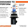 imageSYLVANIA  9007 SilverStar Ultra  High Performance Halogen Headlight Bulb High Beam Low Beam and Fog Replacement Bulb Brightest Downroad with Whiter Light TriBand Technology Contains 2 Bulbs