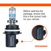 imageSYLVANIA  9007 SilverStar Ultra  High Performance Halogen Headlight Bulb High Beam Low Beam and Fog Replacement Bulb Brightest Downroad with Whiter Light TriBand Technology Contains 2 Bulbs