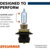 imageSYLVANIA  9012 SilverStar  High Performance Halogen Headlight Bulb High Beam Low Beam and Fog Replacement Bulb Brighter Downroad with Whiter Light Contains 2 Bulbs