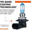 imageSYLVANIA  9012 SilverStar Ultra  High Performance Halogen Headlight Bulb High Beam Low Beam and Fog Replacement Bulb Brightest Downroad with Whiter Light TriBand Technology Contains 2 Bulbs