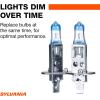 imageSYLVANIA  H1 SilverStar Ultra  High Performance Halogen Headlight Bulb High Beam Low Beam and Fog Replacement Bulb Brightest Downroad with Whiter Light TriBand Technology Contains 2 Bulbs