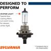 imageSYLVANIA  H11B SilverStar  High Performance Halogen Headlight Bulb High Beam Low Beam and Fog Replacement Bulb Brighter Downroad with Whiter Light Contains 2 Bulbs