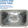 imageSYLVANIA  H4651 SilverStar Sealed Beam Headlight  High Performance Halogen Headlight Replacement 100x165 Brighter ampamp Whiter Light for Added Clarity Downroad and Sideroad Contains 1 Bulb