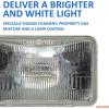 imageSYLVANIA  H4651 SilverStar Sealed Beam Headlight  High Performance Halogen Headlight Replacement 100x165 Brighter ampamp Whiter Light for Added Clarity Downroad and Sideroad Contains 1 Bulb