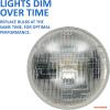 imageSYLVANIA  H6024 SilverStar Sealed Beam Headlight  High Performance Halogen Headlight Replacement 7 inch Round PAR56 Brighter Whiter Light for Added Clarity Downroad and Sideroad Contains 1 Bulb