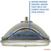 imageSYLVANIA  H6054 SilverStar Sealed Beam Headlight  High Performance Halogen Headlight Replacement 142x200 Brighter ampamp Whiter Light for Added Clarity Downroad and Sideroad Contains 1 Bulb