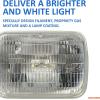 imageSYLVANIA  H6054 SilverStar Sealed Beam Headlight  High Performance Halogen Headlight Replacement 142x200 Brighter ampamp Whiter Light for Added Clarity Downroad and Sideroad Contains 1 Bulb
