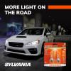 imageSYLVANIA  H7 SilverStar Ultra  High Performance Halogen Headlight Bulb High Beam Low Beam and Fog Replacement Bulb Brightest Downroad with Whiter Light TriBand Technology Contains 2 Bulbs