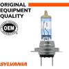 imageSYLVANIA  H7 SilverStar Ultra  High Performance Halogen Headlight Bulb High Beam Low Beam and Fog Replacement Bulb Brightest Downroad with Whiter Light TriBand Technology Contains 2 Bulbs