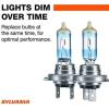 imageSYLVANIA  H7 SilverStar Ultra plus Free Installation Gloves  High Performance Halogen Headlight Bulb High Beam Low Beam Fog Replacement Bulb Brightest Downroad Whiter Light Contains 2 Bulbs